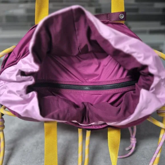 lululemon athletica Pink and Yellow Tote Bag - Picture 9 of 15